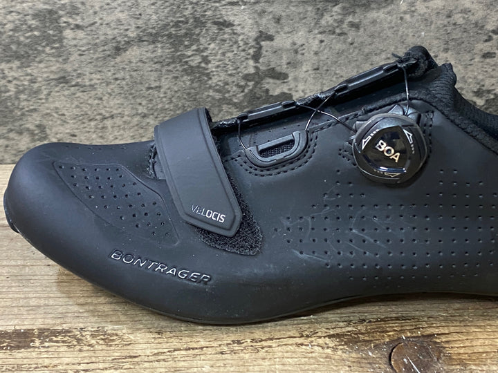 KA871 ボントレガー BONTRAGER ヴェロシス VELOCIS WIDE ビンディングシューズ EU42 黒 3穴
