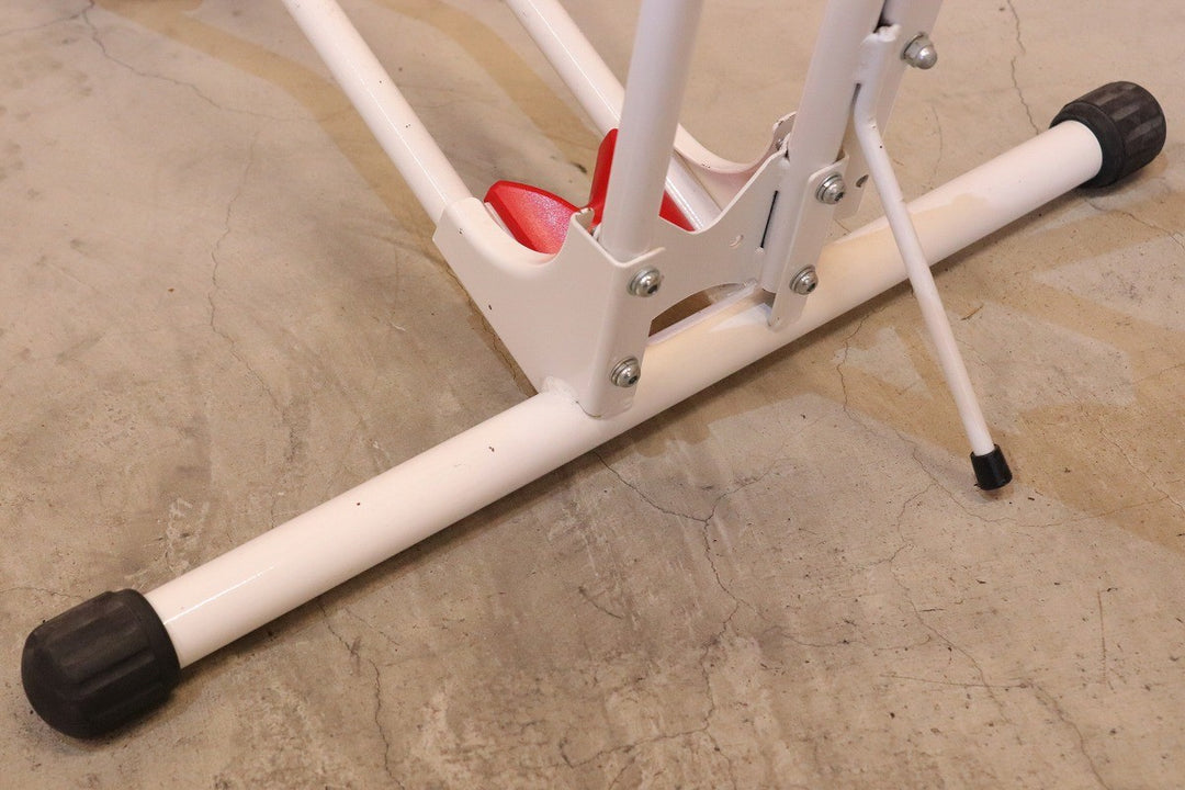 決算SALE ミノウラ MINOURA タンチョウ TANCHO ESSE バイクスタンド バイクラック 縦置きスタンド 白 【広島店】