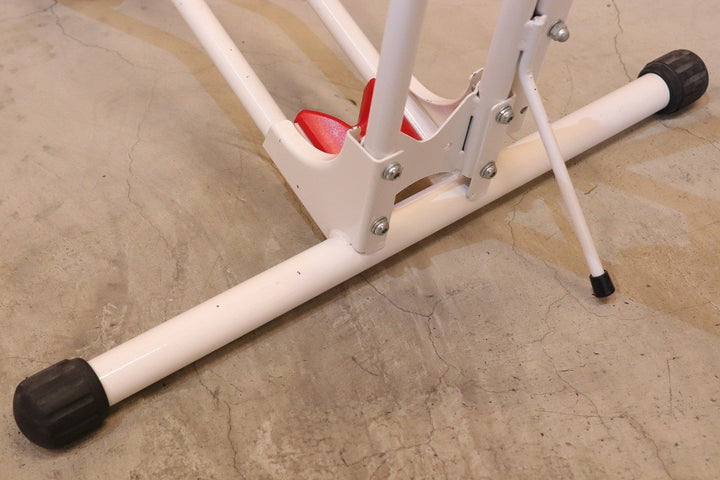 決算SALE ミノウラ MINOURA タンチョウ TANCHO ESSE バイクスタンド バイクラック 縦置きスタンド 白 【広島店】