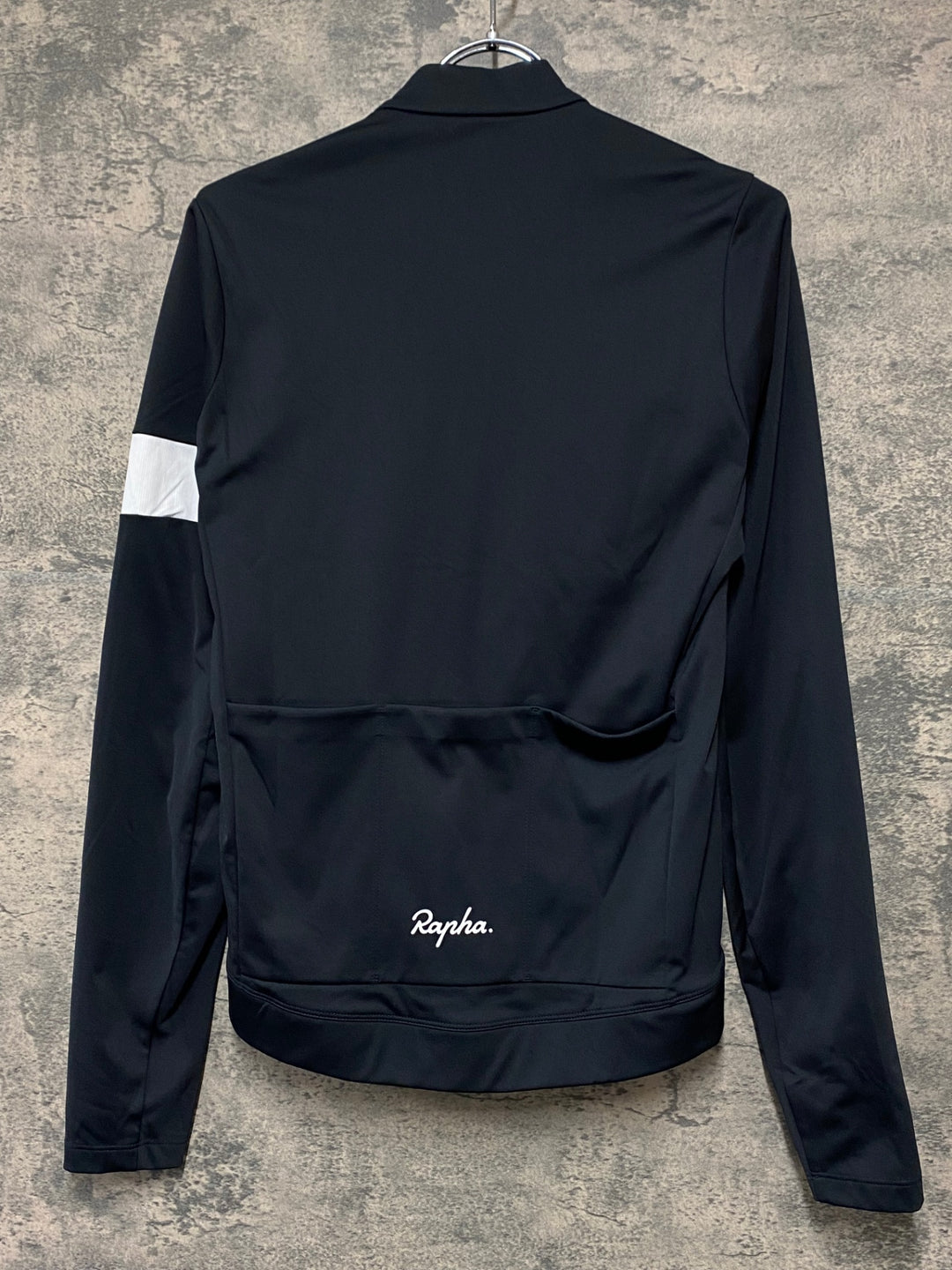 KI812 ラファ Rapha MEN'S CORE THERMAL LONG SLEEVE JERSEY 長袖 サイクルジャージ 黒 S 裏起毛