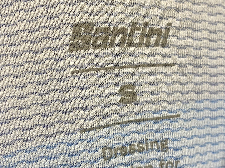 JY865 サンティーニ Santini 半袖 サイクルジャージ 青 ネイビー S