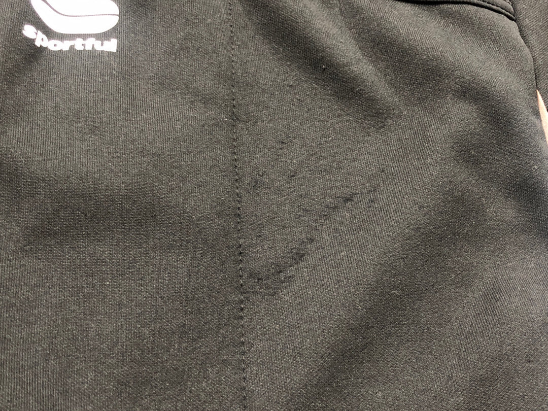 JH009 スポーツフル sportful 長袖 サイクルジャージ 黒 S 裏起毛