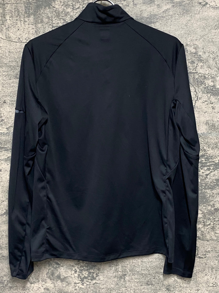 JG779 ラファ Rapha MEN'S ACTIVE HALF ZIP 長袖 Tシャツ 黒 S
