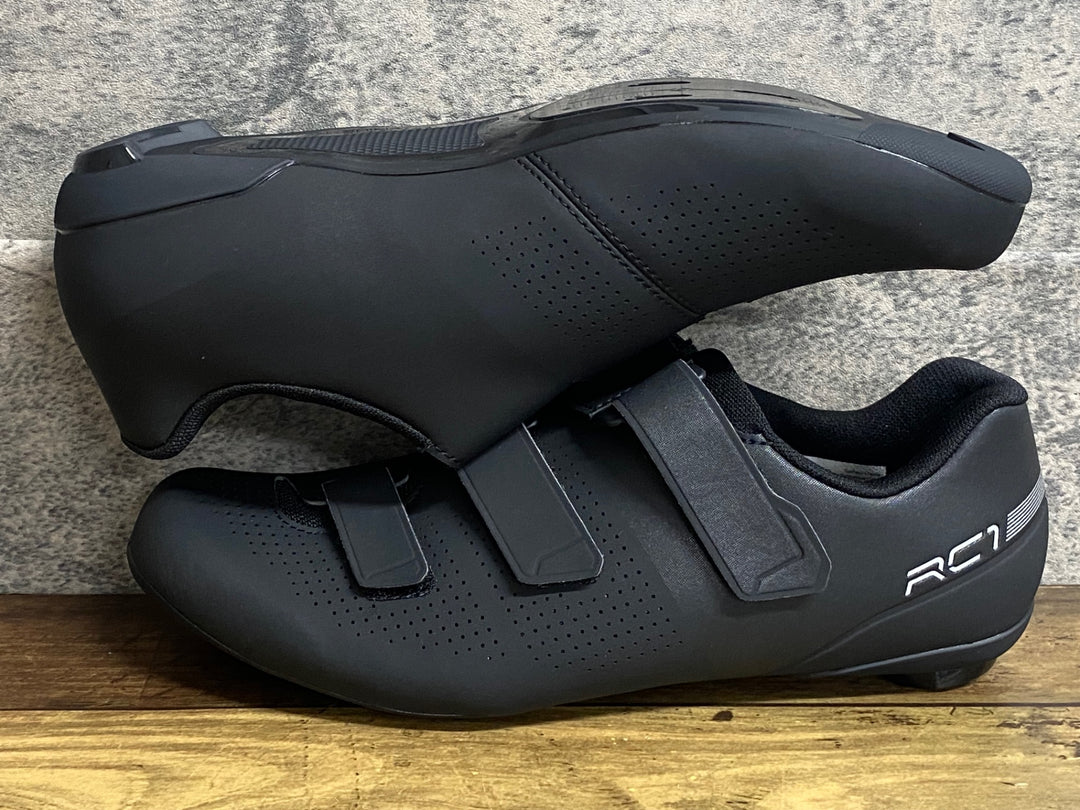 KL537 シマノ SHIMANO RC1 SH-RC102 ビンディングシューズ 黒 3穴 EU42