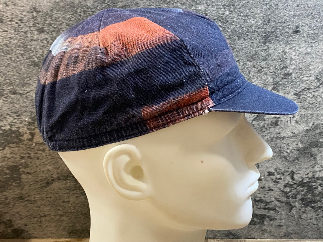 KH116 ラファ Rapha COTTON CAP サイクルキャップ グレー オレンジ ONESIZE