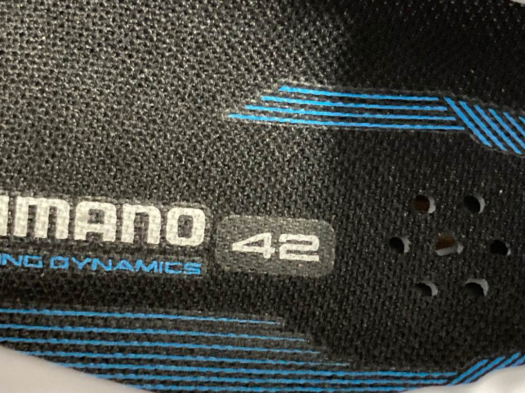 KO609 シマノ SHIMANO RC 7 SHRC703 ビンディングシューズ 白 EU42 SPD-SL