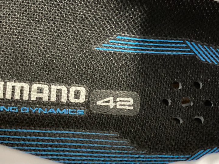 KO609 シマノ SHIMANO RC 7 SHRC703 ビンディングシューズ 白 EU42 SPD-SL