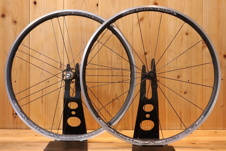 カンパニョーロ CAMPAGNOLO ゾンダ ZONDA 17C アルミ クリンチャー ホイールセット シマノ 11S/12S 【芦屋店】