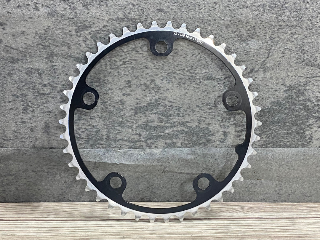 KB746 ルック LOOK ZED用 インナーチェーンリング 42T PCD130 10or11S用