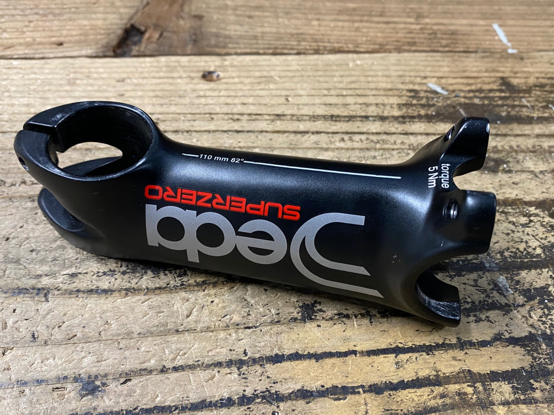 KP625 デダ DEDA SUPERZERO アルミステム OS Φ31.7 110mm 82° ※ボルト欠品
