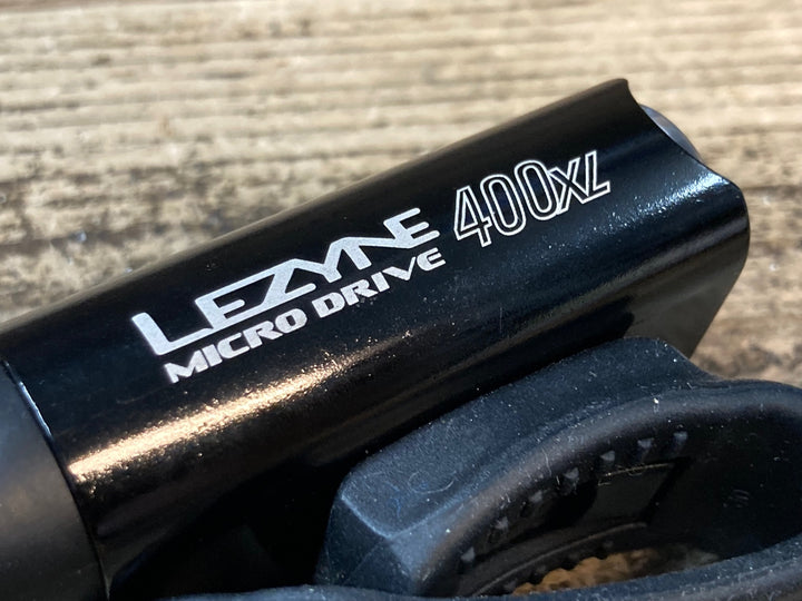 JT697 レザイン LEZYNE マイクロドライブ MICRO DRIVE 400XL フロントライト