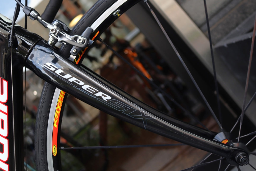 キャノンデール CANNONDALE スーパーシックス SUPERSIX 2008モデル 54サイズ シマノ アルテグラ 6600 10S カーボン ロードバイク 【東京南麻布店】