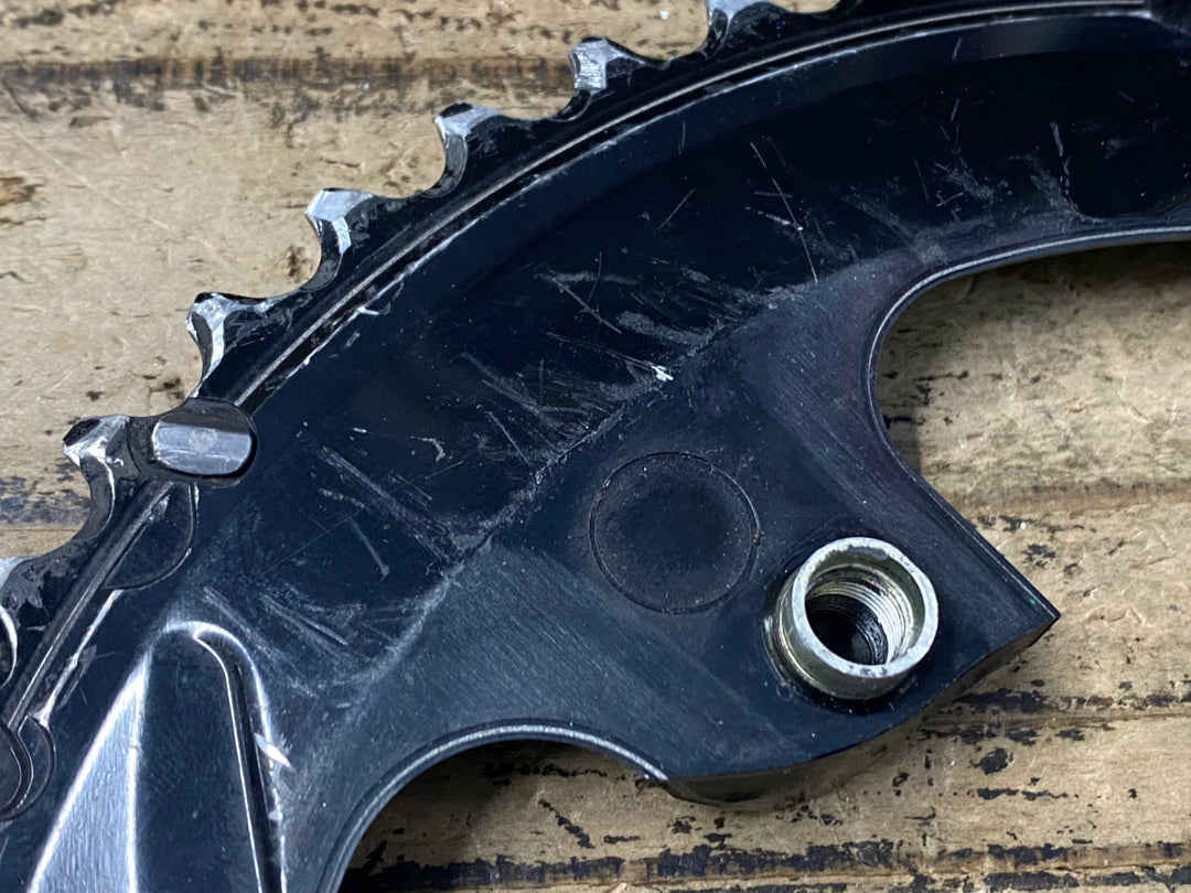 KM587 シマノ SHIMANO デュラエース DURA-ACE FC-R9100 チェーンリング 52/36T※ボルト欠品