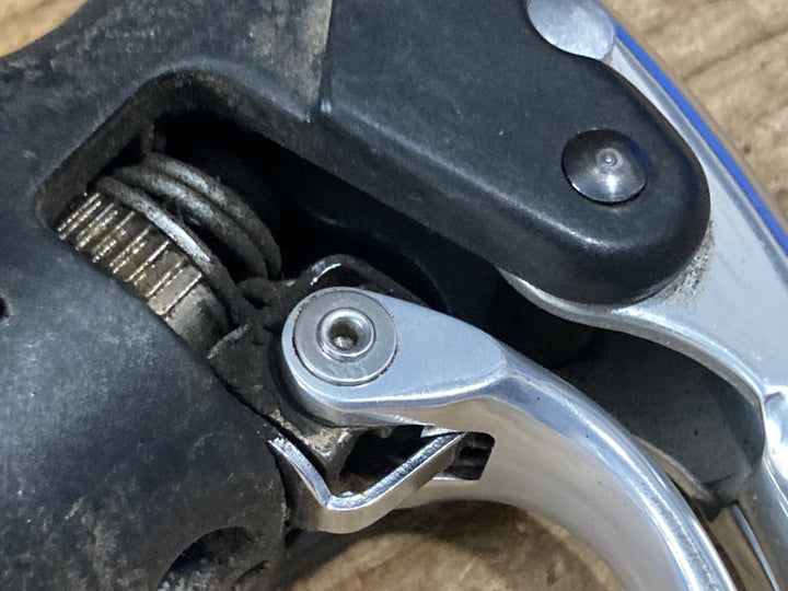 KI872 カンパニョーロ CAMPAGNOLO ミラージュ MIRAGE 左 エルゴレバー 2s シルバー 前期 ※ワイヤーが抜けない為ジャンク
