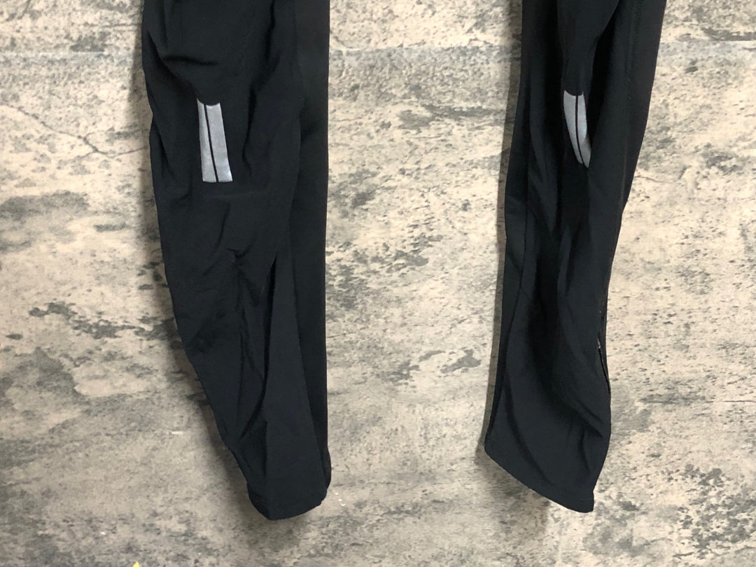 KB901 シマノ SHIMANO ビブタイツ 黒 L 裏起毛