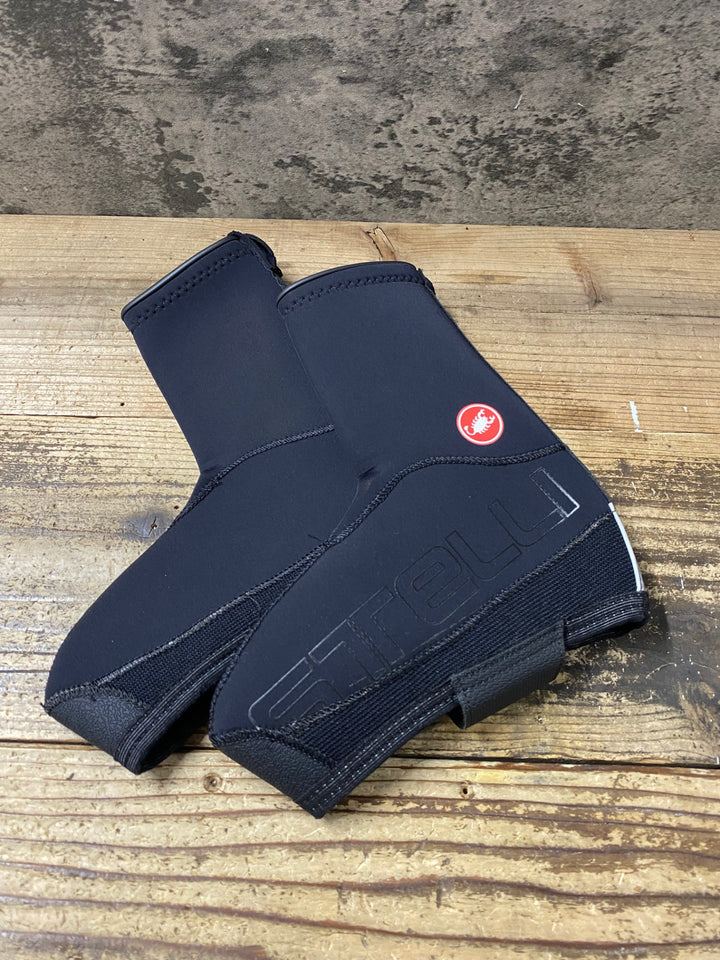 KB708 カステリ CASTELLI シューズウォーマー 黒 L/XL