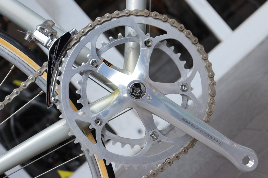 ホルクス HOLKS オーダーメイド 1986頃 535サイズ SUNTOUR SUPERBE PRO 7S スチール クロモリ ロードバイク 【横浜店】