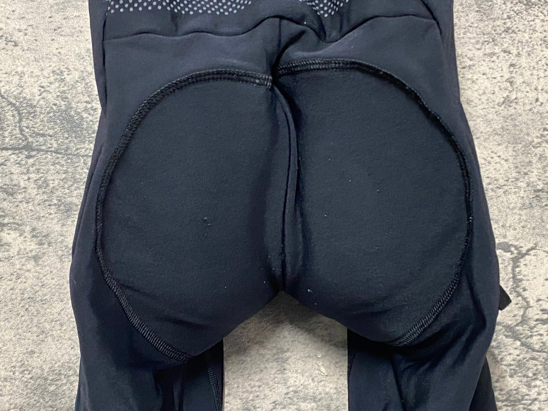 KG508 ラファ Rapha CARGO WINTER TIGHTS WITH PAD カーゴビブタイツ 黒 M 裏起毛 ※反射板劣化