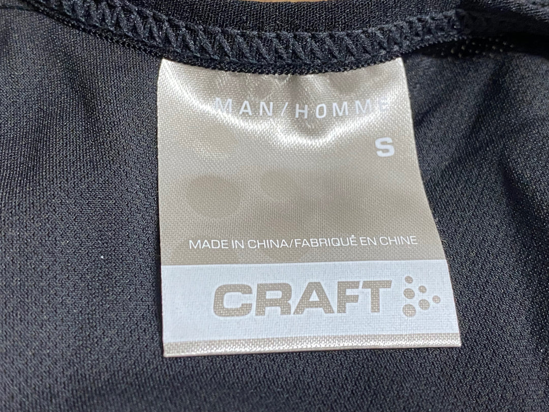 JW445 クラフト CRAFT ビブタイツ 黒 S 裏起毛