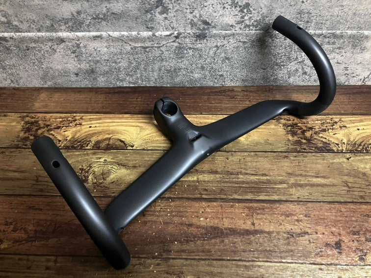 ロードバイク　一体型カーボンハンドル　コックピット フルカーボンロードバイク統合コックピットハンドルバー IC 360-440MM