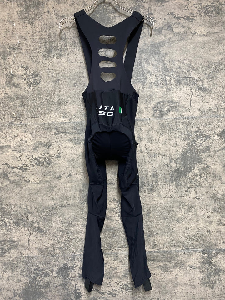 KC244 ジェッセージ GSG ビブタイツ 黒 S 裏起毛