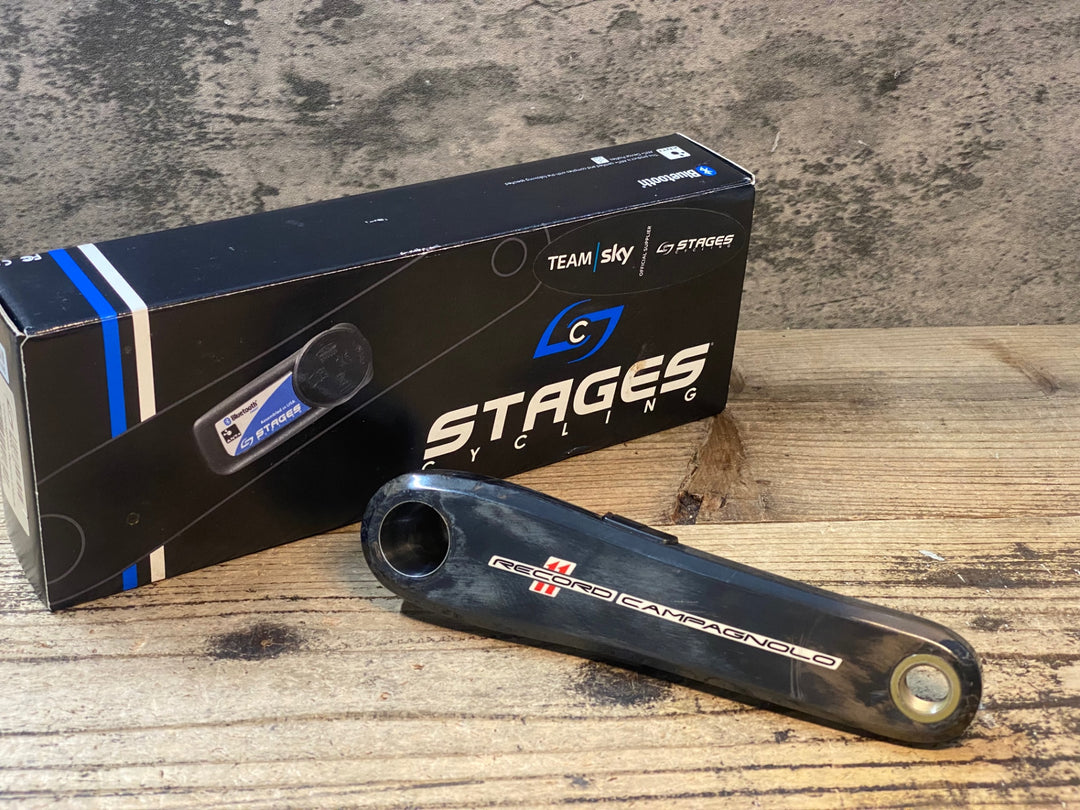 KS083 カンパニョーロ CAMPAGNOLO レコード record ステイジーズ stages パワーメーター 170mm 左アームのみ 動作確認済み
