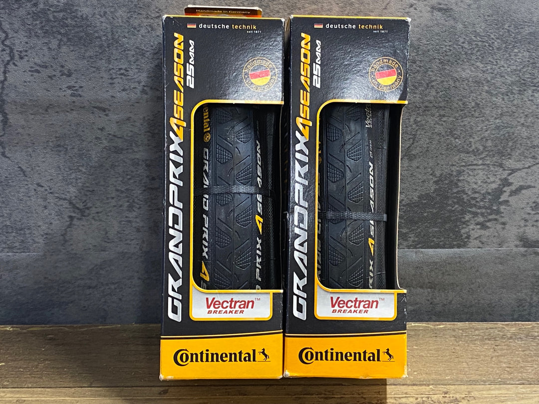 JY401 コンチネンタル Continental グランプリ GRANDPRIX 4season タイヤ 前後セット 25mm