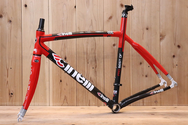 チネリ CINELLI プロ ベスト オブ PRO BEST OF 2009年モデル Sサイズ カーボン ロードバイク フレームセット 【芦屋店】