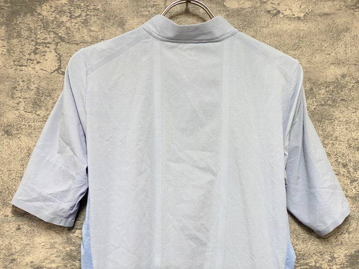 KM430 ラファ Rapha SILK JERSEY 半袖 サイクルジャージ 水色 XS
