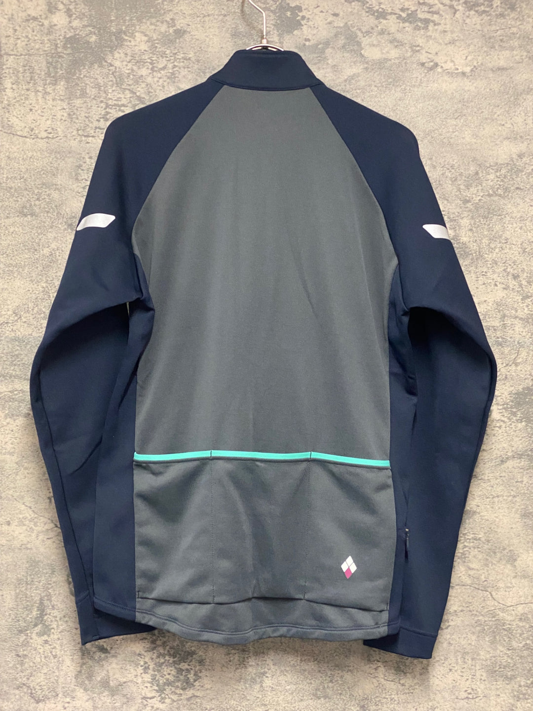 KG239 モンベル mont-bell 長袖 サイクルジャージ 濃紺 レディース XL