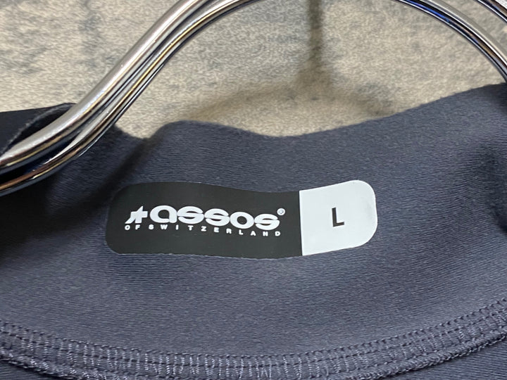 KJ192 アソス ASSOS EQUIPE RS Spring Fall Gilet TARGA ウィンドプルーフ ジレ 黒 L