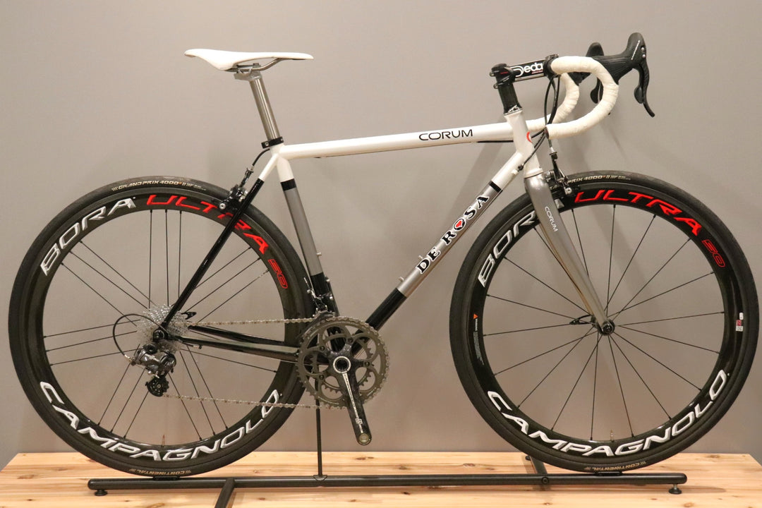 デローザ DE ROSA コルム CORUM 2013モデル 48サイズ カンパニョーロ コーラス 11S スチール ロードバイク BORA ULTRA 【仙台店】