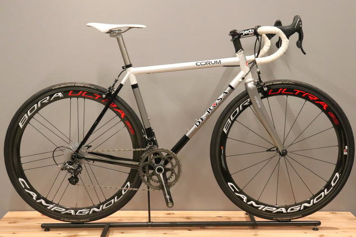 デローザ DE ROSA コルム CORUM 2013モデル 48サイズ カンパニョーロ コーラス 11S スチール ロードバイク BORA ULTRA 【仙台店】