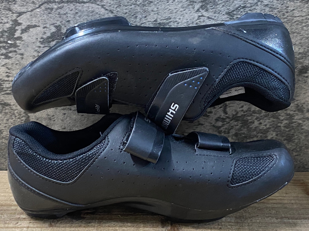 KG396 シマノ SHIMANO RP1 SH-RP100-S L ビンディングシューズ 黒 SPD 3穴 EU41 ※ペン字あり
