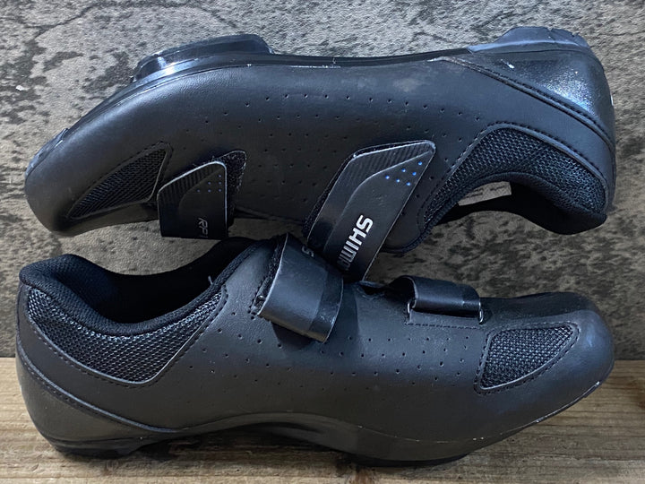 KG396 シマノ SHIMANO RP1 SH-RP100-S L ビンディングシューズ 黒 SPD 3穴 EU41 ※ペン字あり