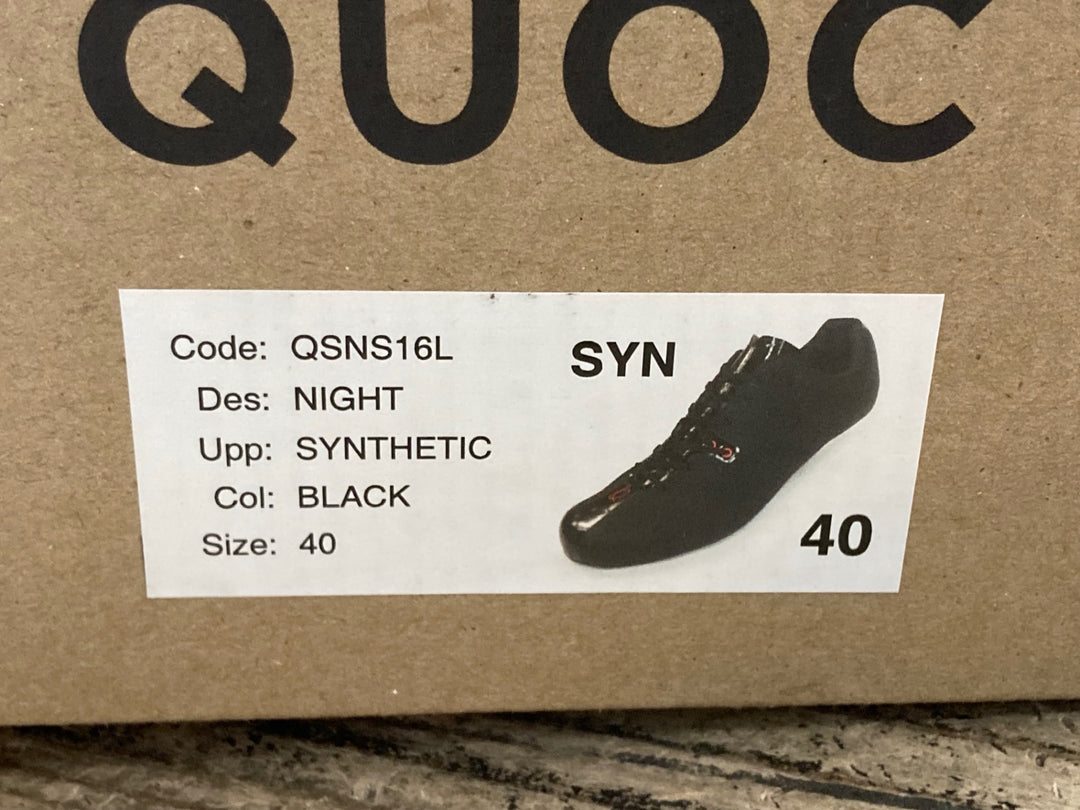 JX299 クオック QUOC NIGHT ビンディングシューズ 3穴 黒 UE39.6