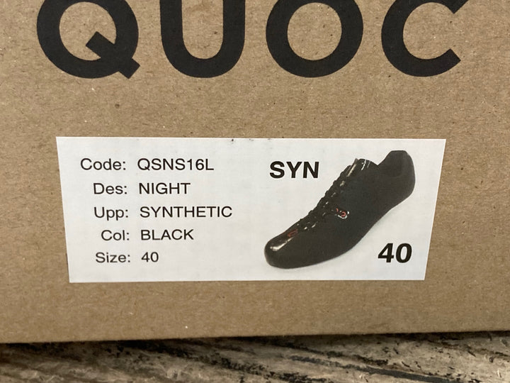 JX299 クオック QUOC NIGHT ビンディングシューズ 3穴 黒 UE39.6