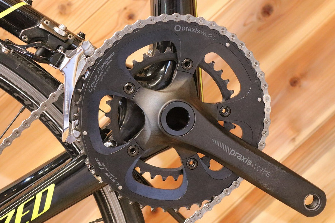 スペシャライズド SPECIALIZED ターマック TARMAC SL4 SPORT 2017モデル 52サイズ シマノ 105 5800 MIX 11S カーボン ロードバイク 【広島店】