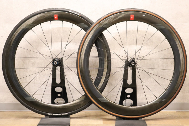 フルクラム FULCRUM ウインド WIND55 DB 2Way-fit カーボン チューブレス ホイールセット シマノ 11/12S ワイドリム 19C 【さいたま浦和店】