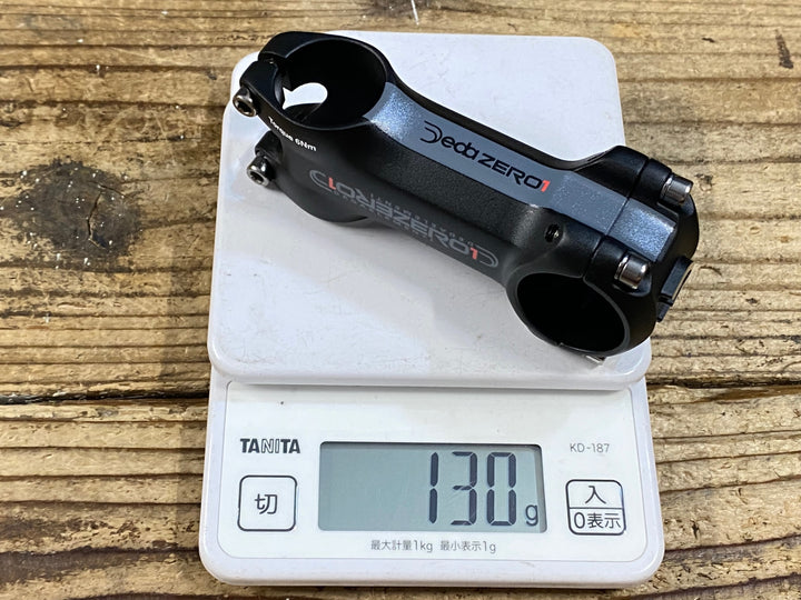 JQ720 デダ deda ZERO1 アルミステム 80mm Φ31.7 OS 黒