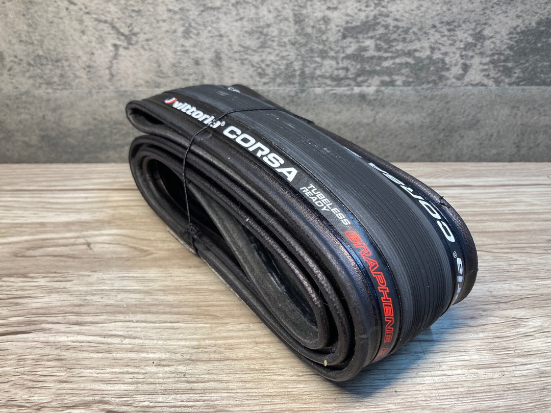 JK162 ヴィットリア vittoria コルサ CORSA GRAPHENE 2.0 チューブレスレディ タイヤ 700x25c 未使用