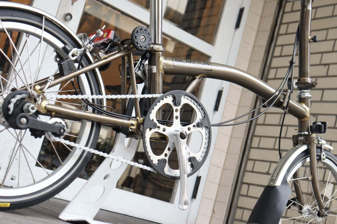 ブロンプトン BROMPTON M3L RAW 2008モデル 16インチ 小径車 折りたたみ ミニベロ 【横浜店】