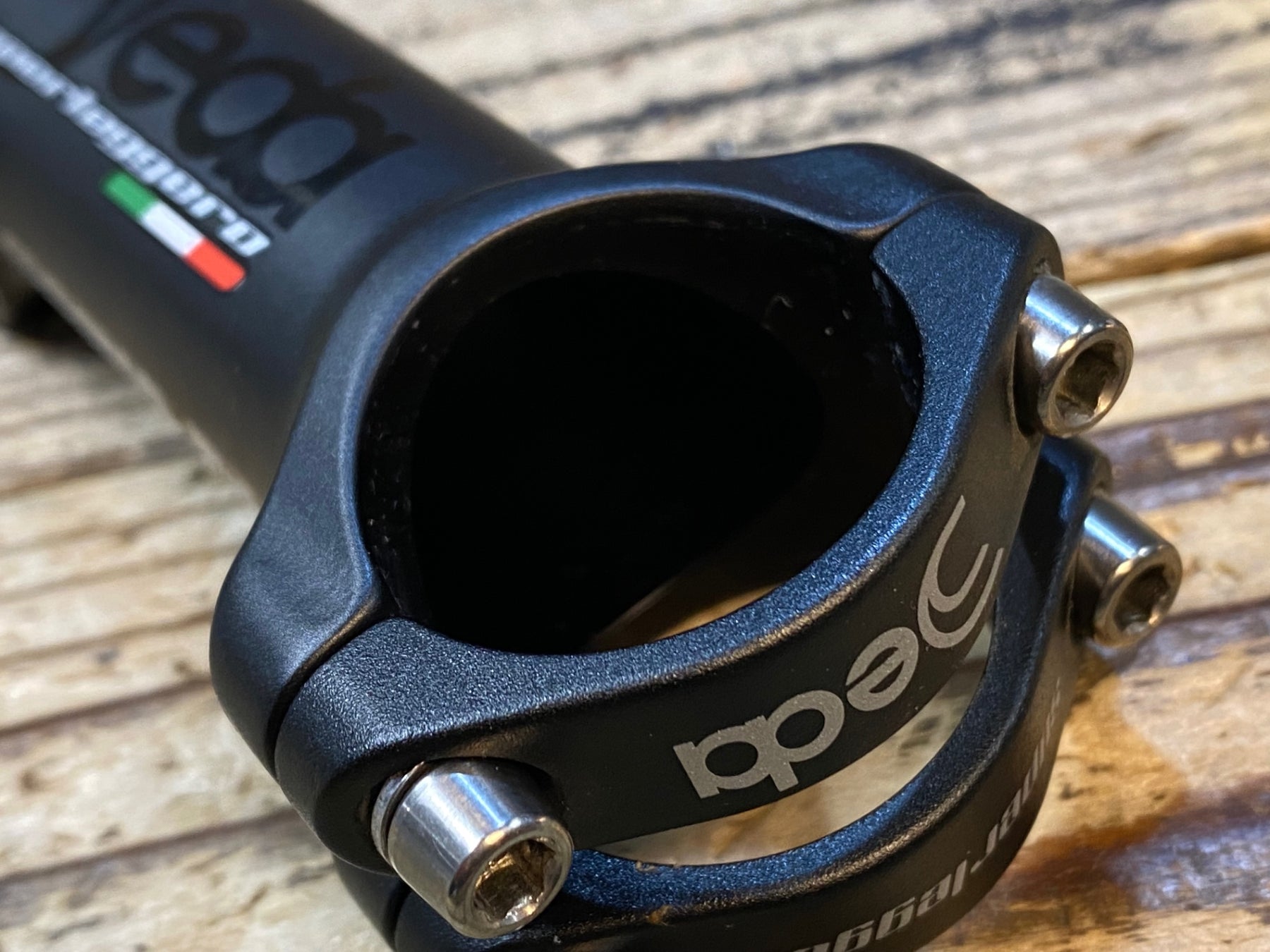 JX926 デダ Deda superleggero アルミ ステム 黒 110mm Φ31.7 OS 82