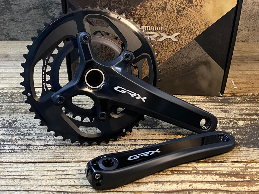 JR711 シマノ SHIMANO GRX FC-RX810-2 クランクセット 175mm 48/31T