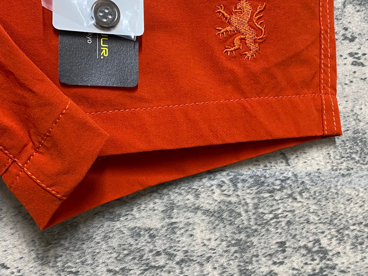 JO900 カペルミュール KAPELMUUR ストレッチショートパンツ オレンジ 34