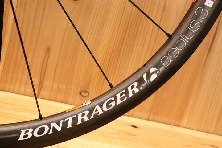 ボントレガー BONTRAGER アイオロス AEOLUS 3 カーボン クリンチャー ホイールセット シマノ 10S 【芦屋店】