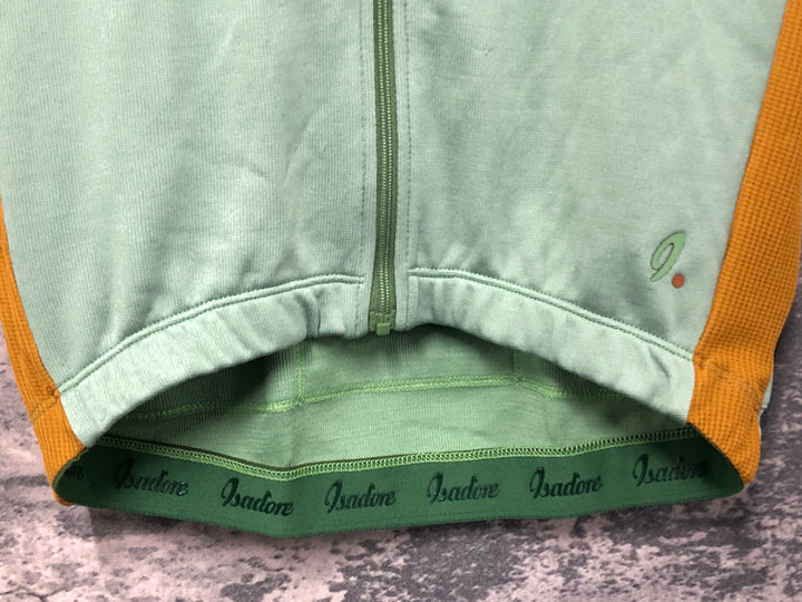 JJ806 イザドア Isadore Signature Jersey 半袖 サイクルジャージ 薄緑 XS