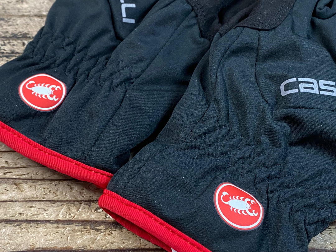 JT016 カステリ CASTELLI 長指ウィンターグローブ 黒 XS PRIMALOFT