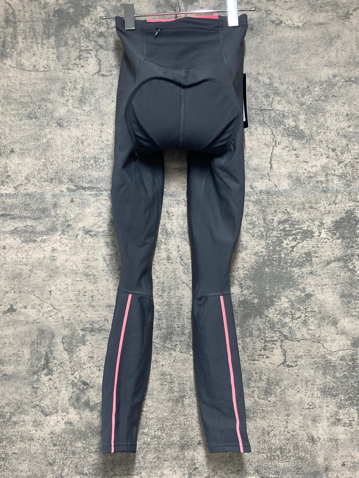 JE300 ラファ Rapha WOMEN'S PADDED TIGHTS レーサータイツ グレー レディース XXS 裏起毛