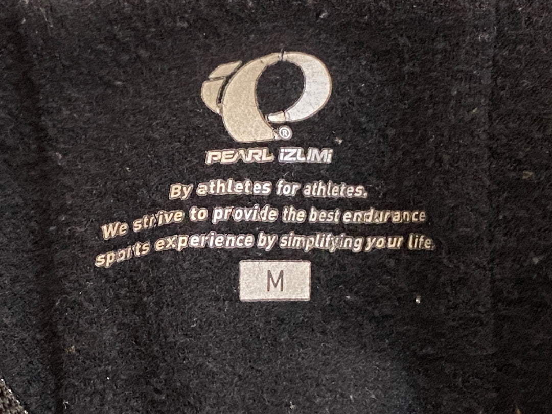 JV347 パールイズミ PEARL iZUMi 長袖サイクルジャケット 黒 M 裏起毛 黒タグ